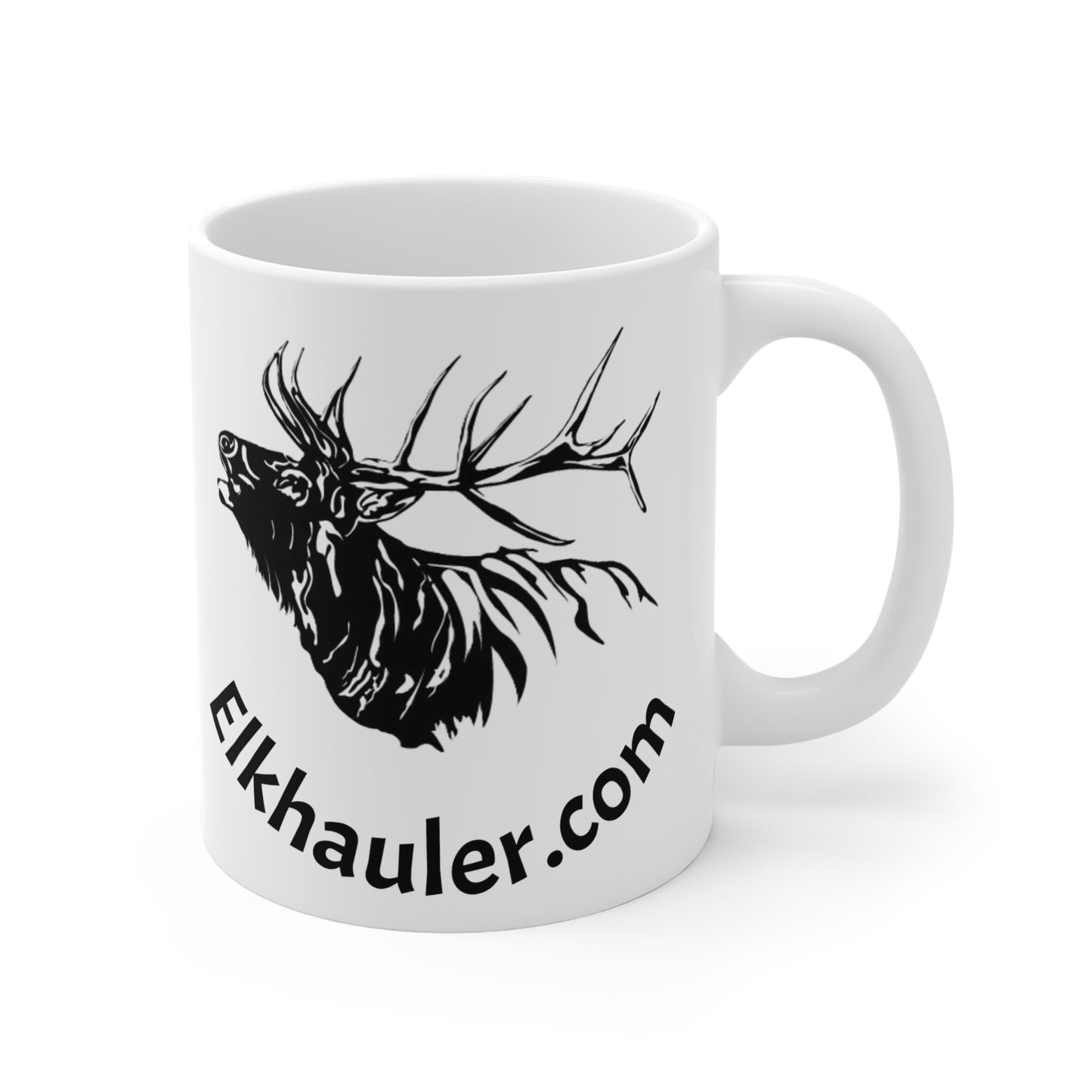 If You See Me Jogging Mug — Funny Hunting Elk Coffee Cup (11/15/20oz)