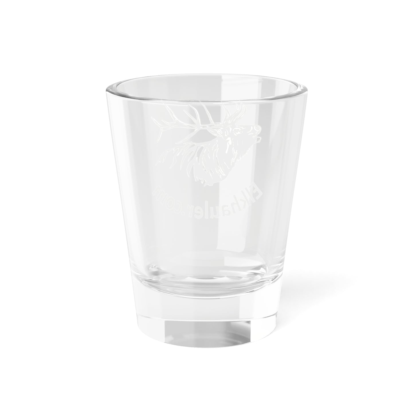 Elk Hauler Logo Shot Glass – 1.5 oz Branded Elk Hunter Shooter