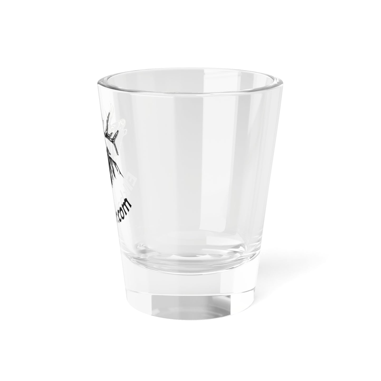 Elk Hauler Logo Shot Glass – 1.5 oz Branded Elk Hunter Shooter