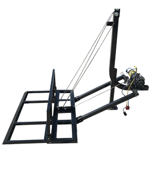White product photo of elk hauler